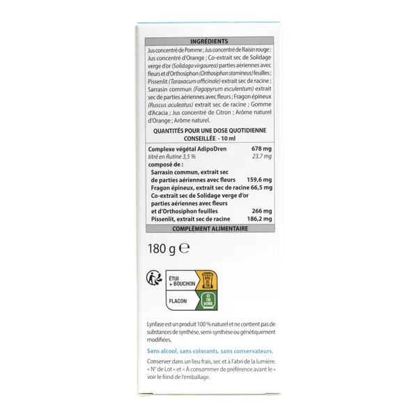 Aboca Lynfase concentré fluide solution buvable