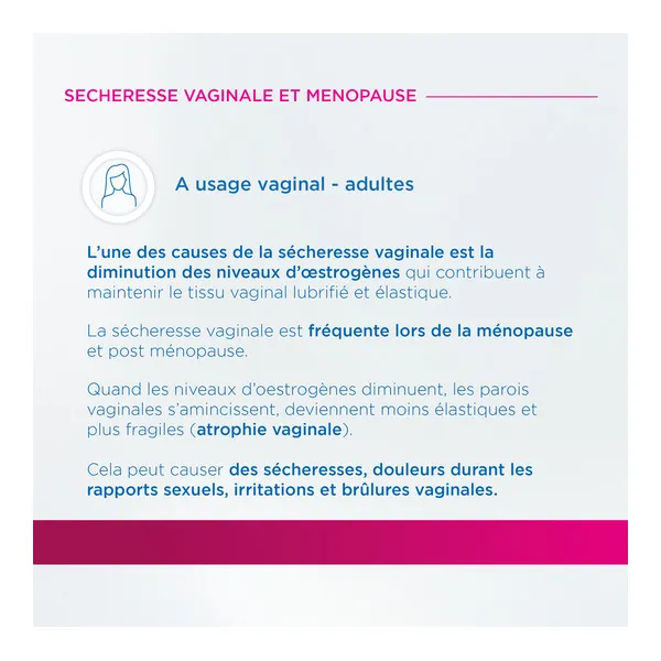 Cicatridine Plus ovule Sécheresse intime