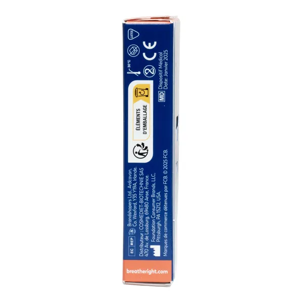 Breathe Right bandelettes nasales Original Extra Fort