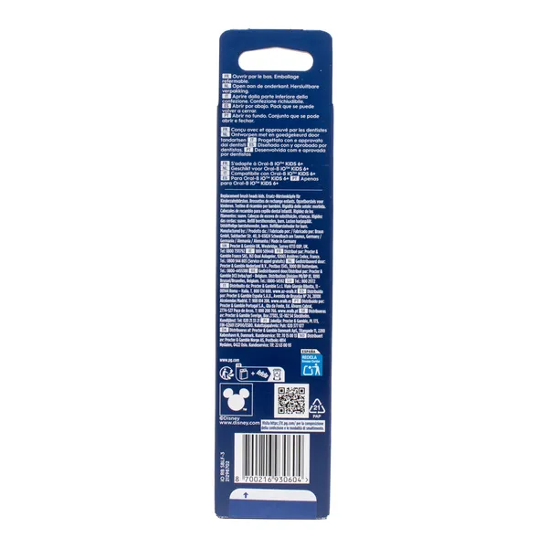 Oral B iO Kids 6+ Brossettes de rechange Disney