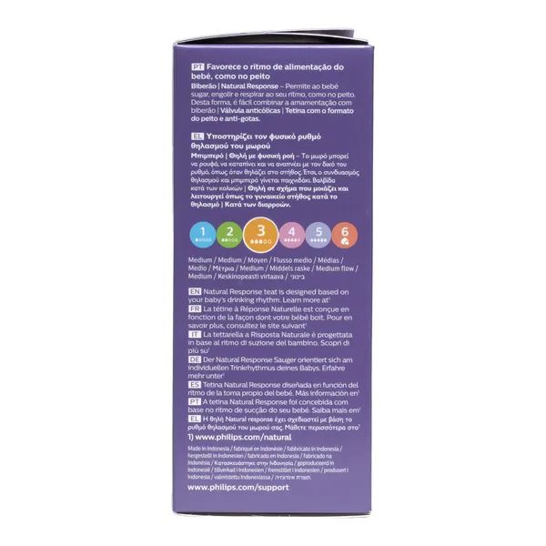 Avent Biberon Natural Response anti coliques 260 ml