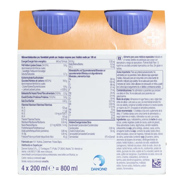 Nutricia Fortimel Multi Fibre boisson