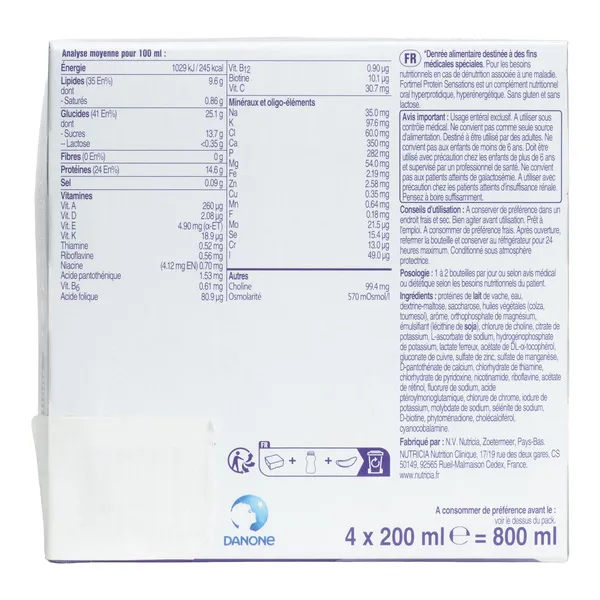 Nutricia Fortimel Protein Sensations boisson