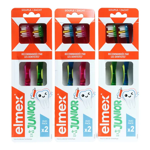 Elmex Junior brosse à dents souple