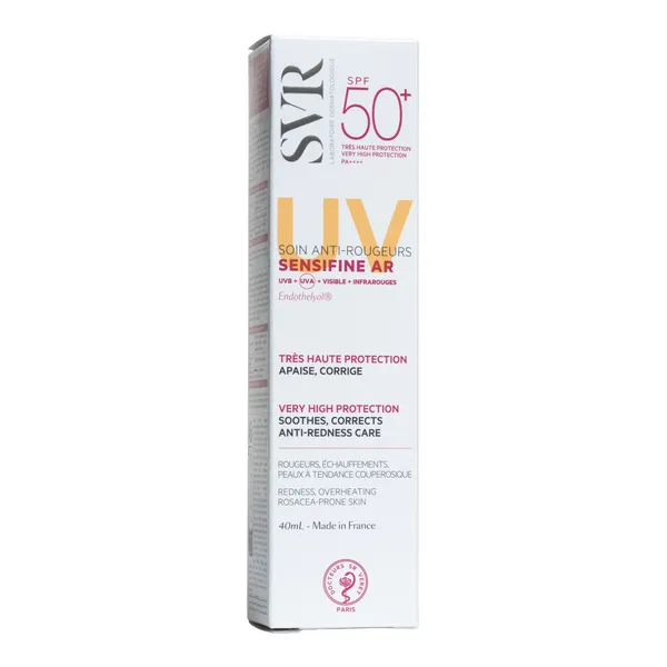 SVR sensifine AR Soin anti rougeurs SPF 50+
