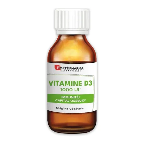 Forté Pharma Vitamine D3 1000 UI gouttes