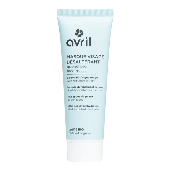 Avril masque visage désaltérant bio