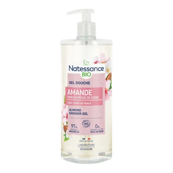 Natessance gel douche douceur bio