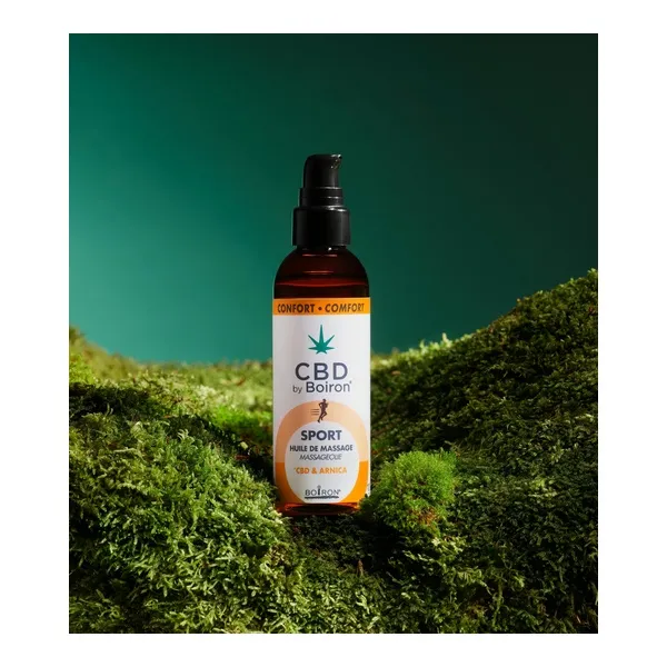 Huile de massage sport CBD by Boiron