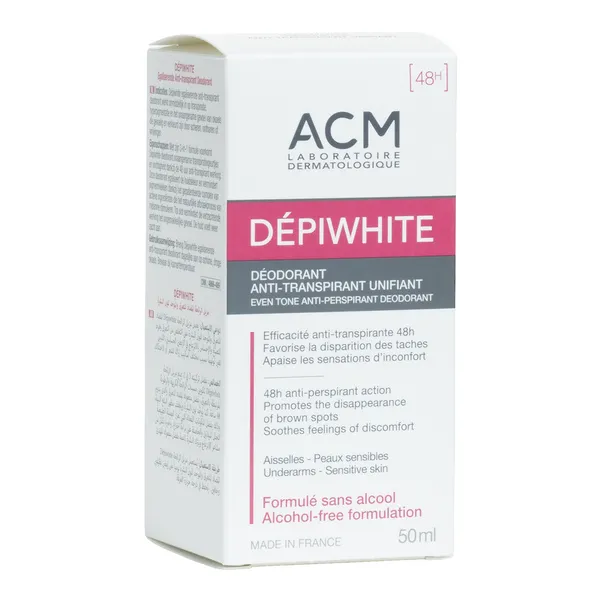 ACM Dépiwhite Déodorant anti transpirant unifiant