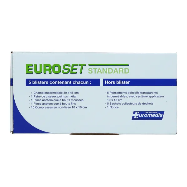 Euroset Standard Pansement plaies chroniques