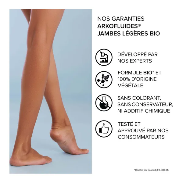 Arkofluides jambes légères bio ampoules