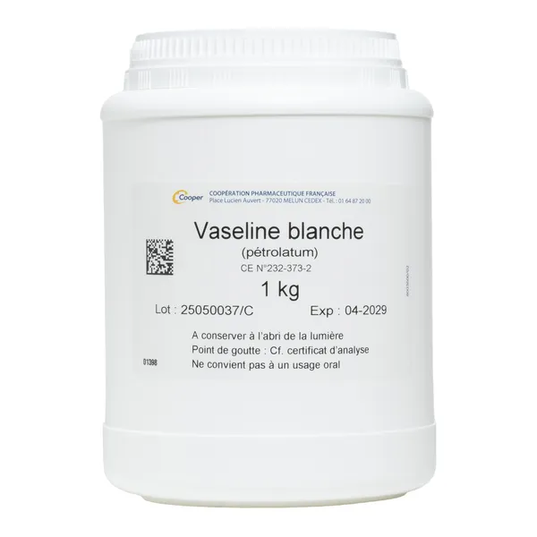 Cooper vaseline blanche