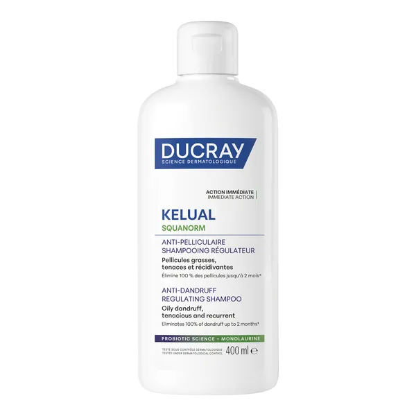 Kelual Squanorm Shampooing pellicules grasses