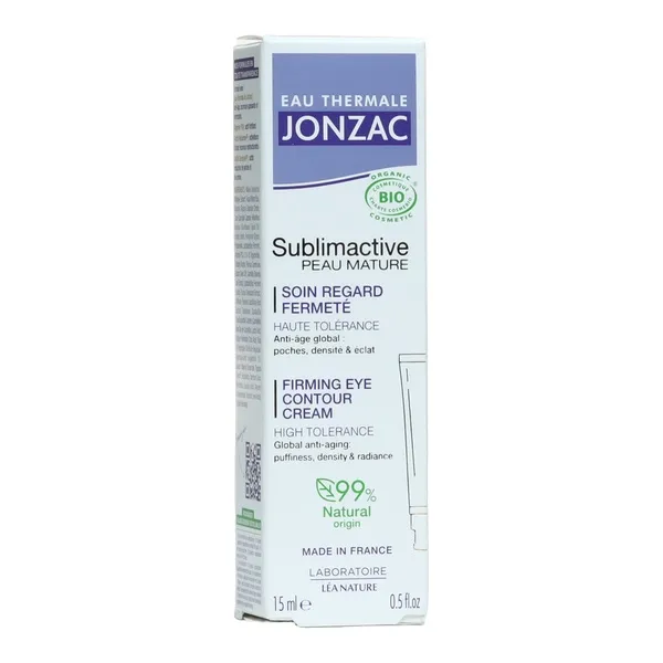 Jonzac Sublimactive Soin regard fermeté bio