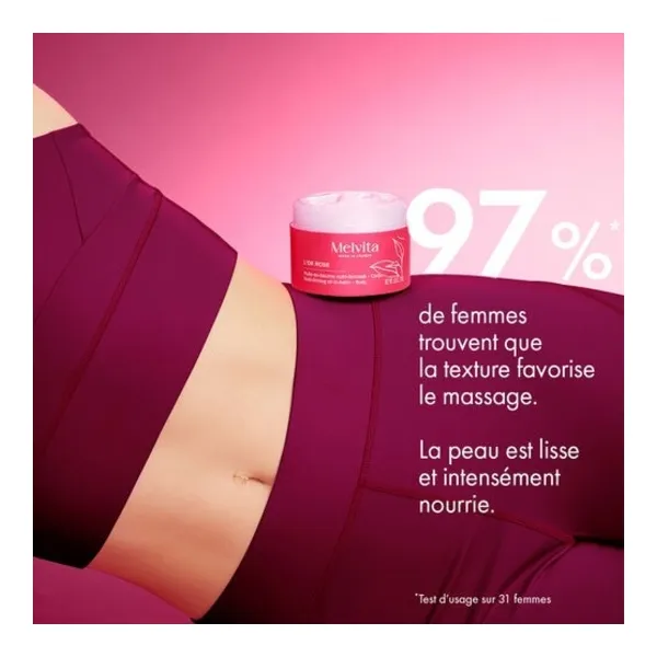 Melvita l'Or Rose huile en baume nutri fermeté bio