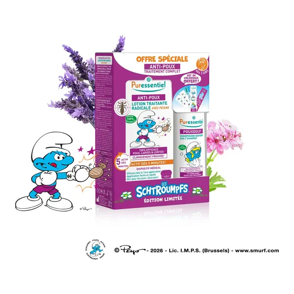 Puressentiel Anti poux traitement complet coffret