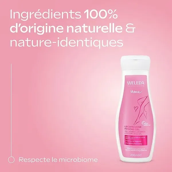 Weleda Mum Gel jambes légères bio