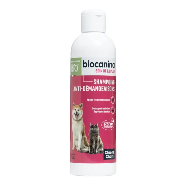 Biocanina Shampoing anti-démangeaisons bio
