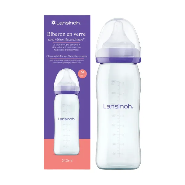 Lansinoh Biberon en verre