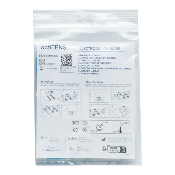 ActiTENS Electrodes pour electrostimulateur