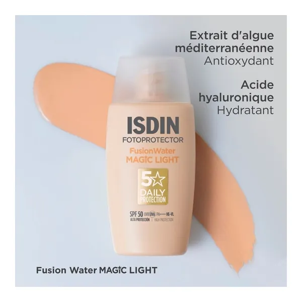 Isdin Crème solaire teintée Fusion Water Magic SPF 50