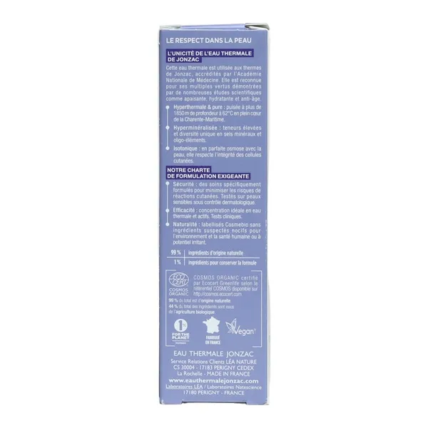 Jonzac Sublimactive Soin regard fermeté bio