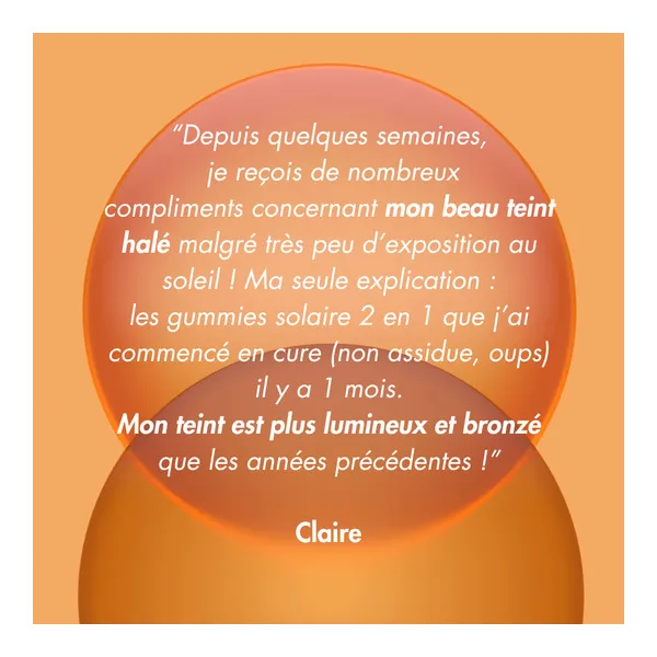 Oenobiol gummies solaire 2 en 1