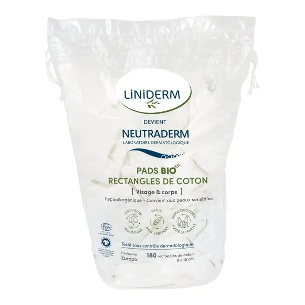Gilbert Neutraderm rectangles de coton