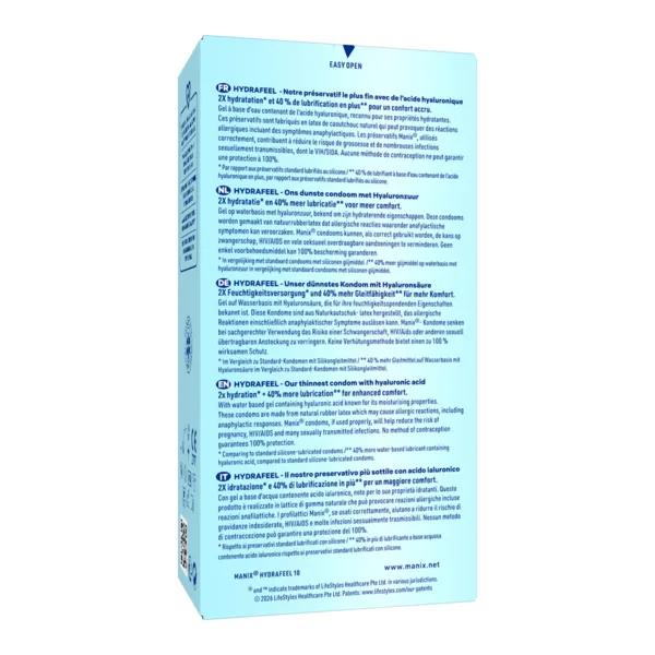 Manix HydraFeel préservatifs