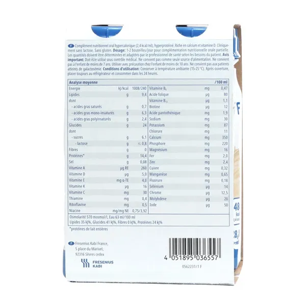 Fresubin Intense Drink boisson hyperprotéinée