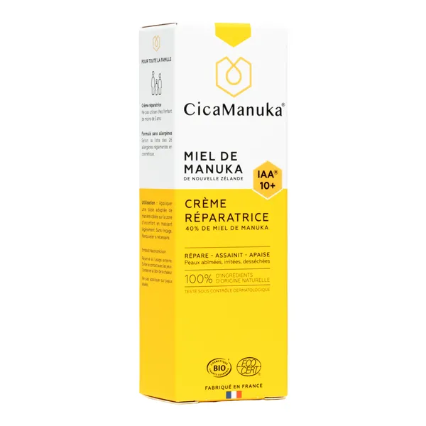 CicaManuka Crème réparatrice bio