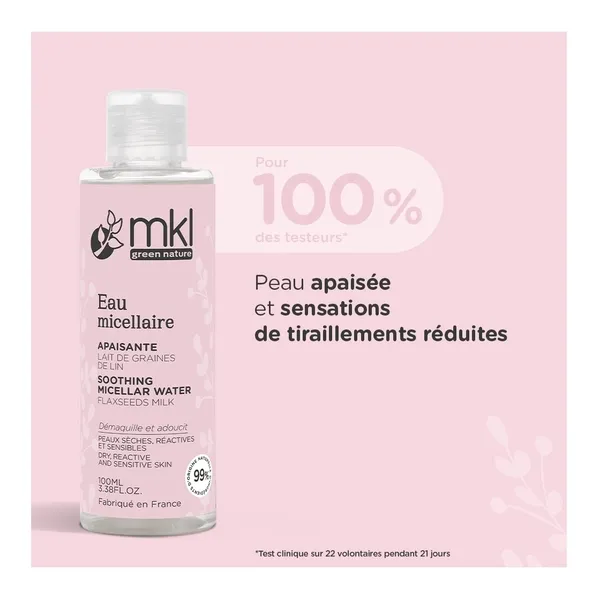 MKL Eau micellaire apaisante bio