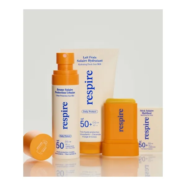 Respire brume solaire protection urbaine SPF 50