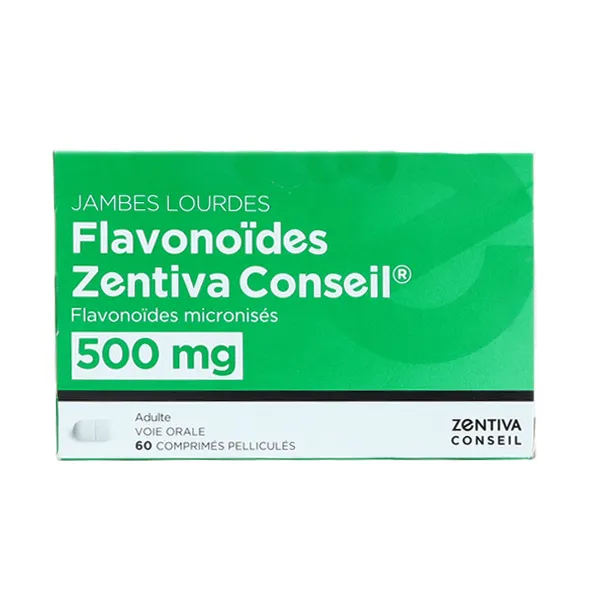 Flavonoides 500 mg comprimé Jambes lourdes