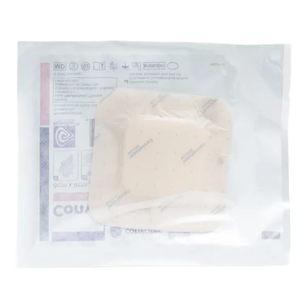 ConvaFoam carré pansement hydrocellulaire siliconé adhésif