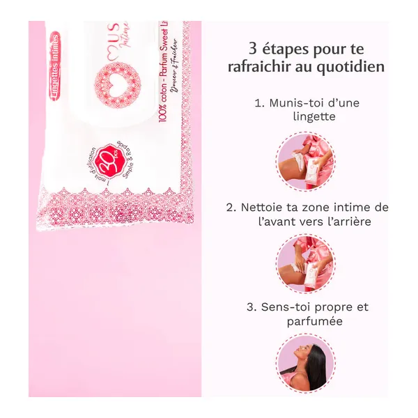 Musc Intime Lingettes intimes