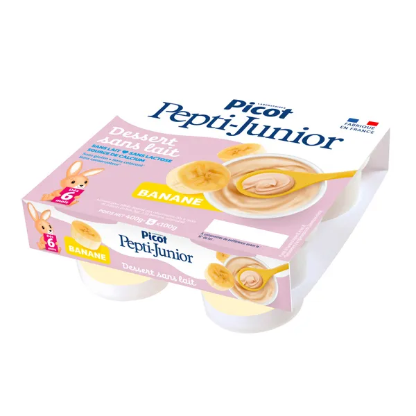 Picot Pepti Junior dessert sans lait banane