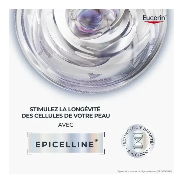Eucerin Hyaluron Filler + Longevity Soin de jour épigénétique SPF 30