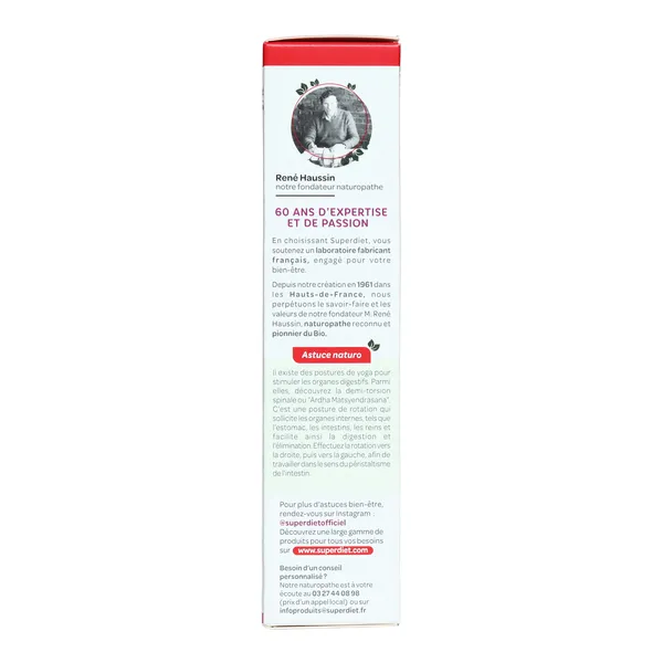 Super Diet Quatuor bien-être du foie bio ampoules
