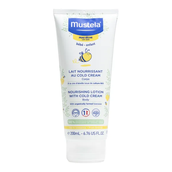 Mustela Bébé lait nourrissant au cold cream