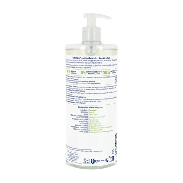 Natessance gel douche douceur bio