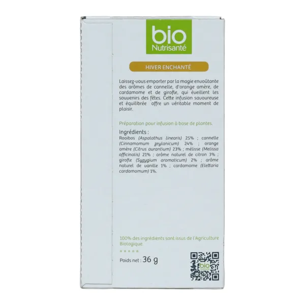 Bio Nutrisanté infusion Hiver enchanté sachets