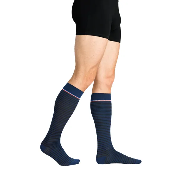 Sigvaris Styles Marinière Chaussettes de contention homme classe 2