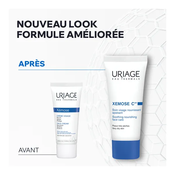 Uriage Xémose C8+ Soin visage nourrissant apaisant