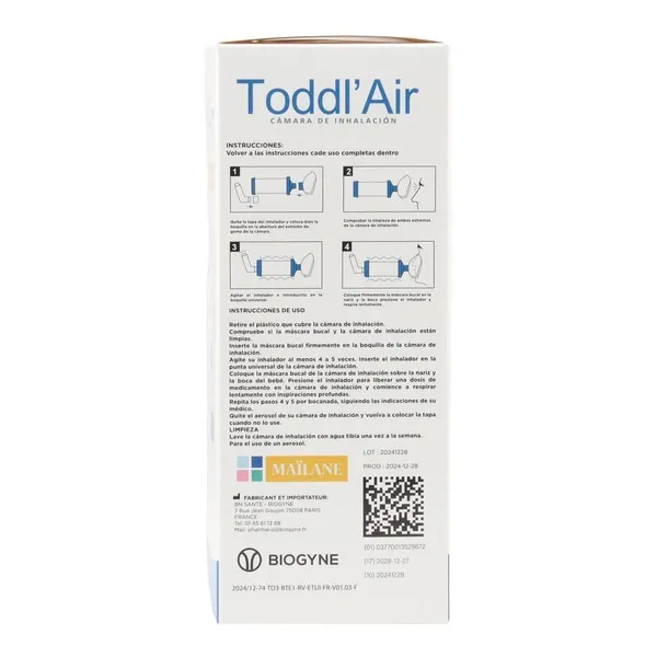 Chambre d'inhalation Toddl Air