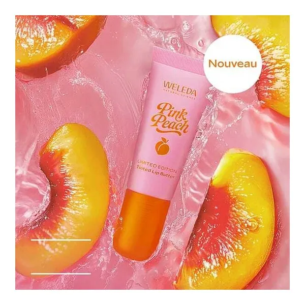 Weleda Baume lèvres teinté Pink Peach