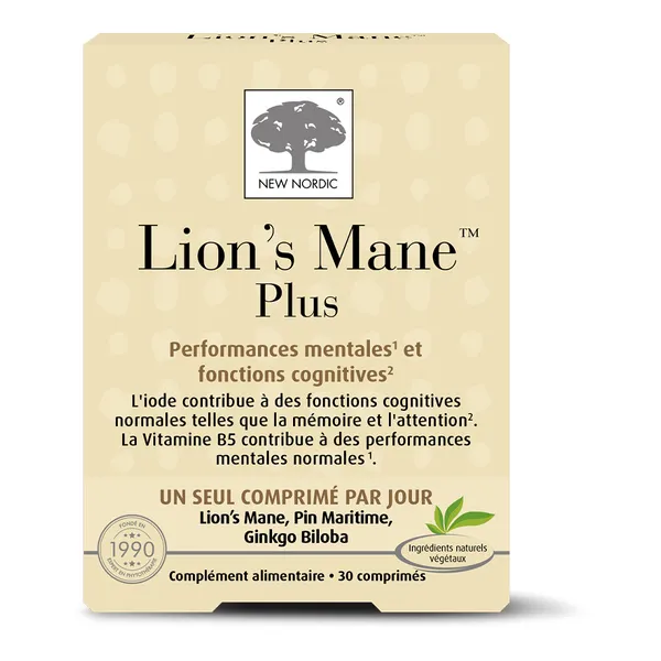 New Nordic Lion's Mane Plus comprimé