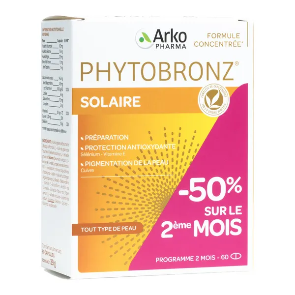 Phytobronz solaire capsules