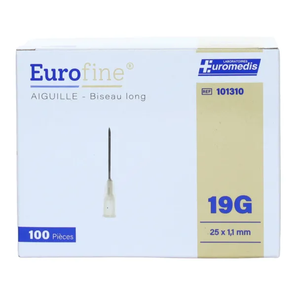 Eurofine aiguilles hypodermiques x 100